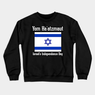 Yom HaAtzmaut Israeli independance Crewneck Sweatshirt